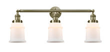 Innovations Lighting 205-AB-G181 - Canton - 3 Light - 30 inch - Antique Brass - Bath Vanity Light