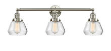 Innovations Lighting 205-SN-G172 - Fulton - 3 Light - 30 inch - Brushed Satin Nickel - Bath Vanity Light