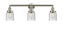 Innovations Lighting 205-SN-G54 - Bell - 3 Light - 30 inch - Brushed Satin Nickel - Bath Vanity Light