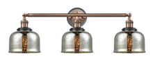 Innovations Lighting 205BP-ACBK-G78 - Bell - 3 Light - 32 inch - Antique Copper - Bath Vanity Light