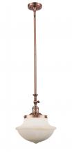 Innovations Lighting 206-AC-G541 - Oxford - 1 Light - 12 inch - Antique Copper - Stem Hung - Mini Pendant