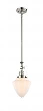 Innovations Lighting 206-PN-G661-7 - Bullet - 1 Light - 7 inch - Polished Nickel - Stem Hung - Mini Pendant