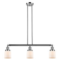 Innovations Lighting 213-PN-G51 - Bell - 3 Light - 38 inch - Polished Nickel - Stem Hung - Island Light