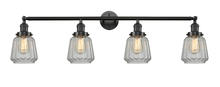 Innovations Lighting 215-OB-G142 - Chatham - 4 Light - 42 inch - Oil Rubbed Bronze - Adjustable Bath Vanity Light
