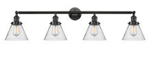 Innovations Lighting 215-OB-G44 - Cone - 4 Light - 44 inch - Oil Rubbed Bronze - Bath Vanity Light