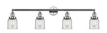 Innovations Lighting 215-PC-G52 - Bell - 4 Light - 42 inch - Polished Chrome - Bath Vanity Light