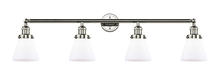 Innovations Lighting 215-PN-G61 - Cone - 4 Light - 42 inch - Polished Nickel - Bath Vanity Light