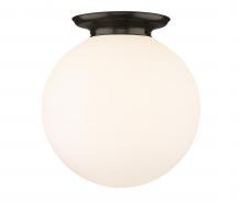 Innovations Lighting 221-1F-OB-G201-18 - Beacon - 1 Light - 18 inch - Oil Rubbed Bronze - Flush Mount