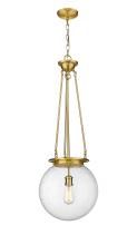 Innovations Lighting 221-1P-SG-G204-14 - Beacon - 1 Light - 14 inch - Satin Gold - Chain Hung - Pendant