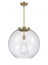 Innovations Lighting 221-1S-AB-G124-18 - Athens - 1 Light - 18 inch - Antique Brass - Stem Hung - Pendant