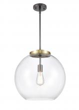 Innovations Lighting 221-1S-BAB-G122-16 - Athens - 1 Light - 16 inch - Black Antique Brass - Stem Hung - Pendant