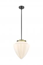 Innovations Lighting 221-1S-BAB-G661-12 - Beacon - 1 Light - 16 inch - Black Antique Brass - Cord hung - Pendant