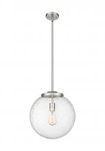 Innovations Lighting 221-1S-SN-G204-14 - Beacon - 1 Light - 16 inch - Brushed Satin Nickel - Cord hung - Pendant