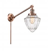 Innovations Lighting 237-AC-G664-7 - Bullet - 1 Light - 7 inch - Antique Copper - Swing Arm