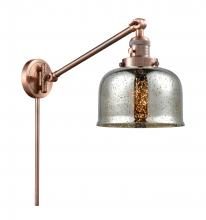 Innovations Lighting 237-AC-G78 - Bell - 1 Light - 8 inch - Antique Copper -Adjustable Swing Arm
