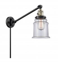 Innovations Lighting 237-BAB-G182-LED - Canton - 1 Light - 8 inch - Black Antique Brass -Adjustable Swing Arm