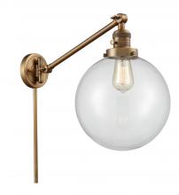 Innovations Lighting 237-BB-G202-10 - Beacon - 1 Light - 10 inch - Brushed Brass - Swing Arm