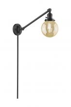 Innovations Lighting 237-OB-G208-6 - Beacon - 1 Light - 6 inch - Oil Rubbed Bronze - Swing Arm