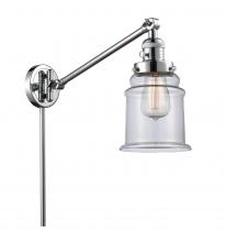 Innovations Lighting 237-PC-G182-LED - Canton - 1 Light - 8 inch - Polished Chrome -Adjustable Swing Arm