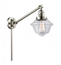 Innovations Lighting 237-PN-G532 - Oxford - 1 Light - 8 inch - Polished Nickel - Swing Arm