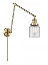 Innovations Lighting 238-AB-G52 - Bell - 1 Light - 8 inch - Antique Brass - Swing Arm