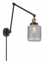 Innovations Lighting 238-BAB-G262 - Stanton - 1 Light - 6 inch - Black Antique Brass -Adjustable Swing Arm