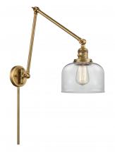 Innovations Lighting 238-BB-G72 - Bell - 1 Light - 8 inch - Brushed Brass - Swing Arm