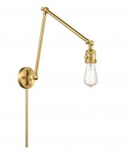 Innovations Lighting 238-SG - Bare Bulb - 1 Light - 5 inch - Satin Gold -Adjustable Swing Arm