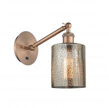 Innovations Lighting 317-1W-AC-G116 - Cobbleskill - 1 Light - 5 inch - Antique Copper - Adjustable Sconce