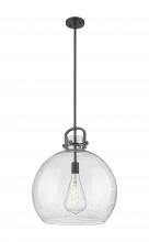 Innovations Lighting 410-1SL-BK-G410-18SDY - Newton Sphere - 1 Light - 18 inch - Matte Black - Pendant