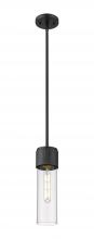 Innovations Lighting 428-1S-BK-G428-12CL - Bolivar - 1 Light - 5 inch - Matte Black - Pendant