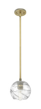 Innovations Lighting 434-1S-BB-G1213-6CL - Crown Point - 1 Light - 6 inch - Brushed Brass - Pendant