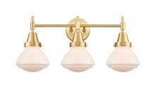 Innovations Lighting 447-3W-SG-G321 - Olean - 3 Light - 25 inch - Satin Gold - Bath Vanity Light