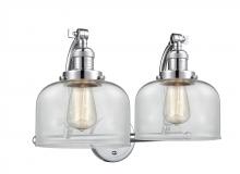 Innovations Lighting 515-2W-PC-G72 - Bell - 2 Light - 18 inch - Polished Chrome - Bath Vanity Light