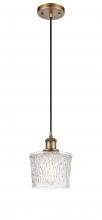 Innovations Lighting 516-1P-BB-G402 - Niagara - 1 Light - 7 inch - Brushed Brass - Cord hung - Mini Pendant