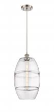 Innovations Lighting 516-1P-SN-G557-10CL - Vaz - 1 Light - 10 inch - Brushed Satin Nickel - Cord hung - Mini Pendant