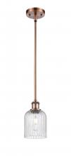 Innovations Lighting 516-1S-AC-G559-5SDY - Bridal Veil - 1 Light - 5 inch - Antique Copper - Mini Pendant