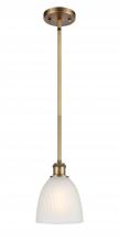 Innovations Lighting 516-1S-BB-G381 - Castile - 1 Light - 6 inch - Brushed Brass - Mini Pendant