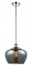 Innovations Lighting 516-1S-PN-G93-L - Fenton - 1 Light - 11 inch - Polished Nickel - Mini Pendant