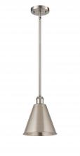 Innovations Lighting 516-1S-SN-MBC-8-SN - Berkshire - 1 Light - 8 inch - Brushed Satin Nickel - Pendant