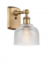 Innovations Lighting 516-1W-BB-G412 - Dayton - 1 Light - 6 inch - Brushed Brass - Sconce