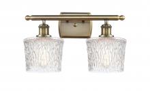 Innovations Lighting 516-2W-AB-G402 - Niagara - 2 Light - 17 inch - Antique Brass - Bath Vanity Light