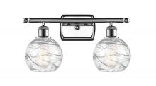 Innovations Lighting 516-2W-PC-G1213-6 - Athens Deco Swirl - 2 Light - 16 inch - Polished Chrome - Bath Vanity Light