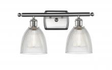 Innovations Lighting 516-2W-SN-G382 - Castile - 2 Light - 16 inch - Brushed Satin Nickel - Bath Vanity Light