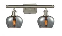 Innovations Lighting 516-2W-SN-G93 - Fenton - 2 Light - 17 inch - Brushed Satin Nickel - Bath Vanity Light