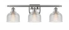 Innovations Lighting 516-3W-SN-G412 - Dayton - 3 Light - 26 inch - Brushed Satin Nickel - Bath Vanity Light