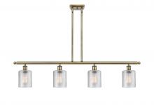 Innovations Lighting 516-4I-AB-G112 - Cobbleskill - 4 Light - 48 inch - Antique Brass - Cord hung - Island Light