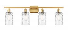 Innovations Lighting 516-4W-SG-G352 - Candor - 4 Light - 35 inch - Satin Gold - Bath Vanity Light