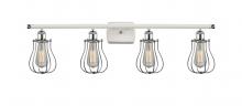 Innovations Lighting 516-4W-WPC-CE513 - Muselet - 4 Light - 36 inch - White Polished Chrome - Bath Vanity Light