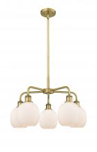 Innovations Lighting 516-5CR-BB-G101 - Belfast - 5 Light - 24 inch - Brushed Brass - Chandelier